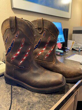 Men's Wolverine Leather Boots, Size 12 Medium, New W/O Tags